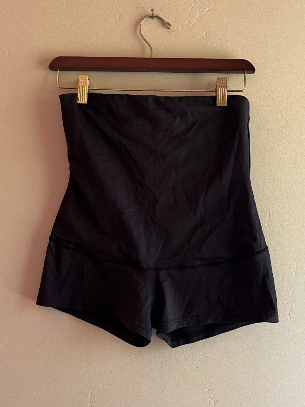 Maidenform Black Shapewear Shorts Tummy Control High Waist Slimming